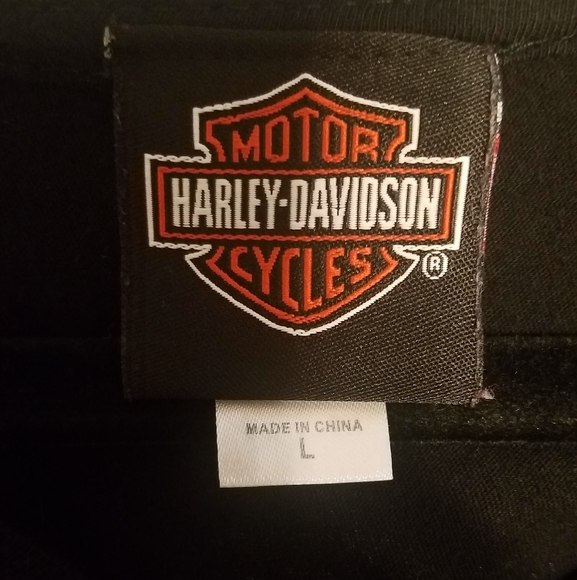 Harley-Davidson Shirt Size Large - Picture 4 of 4